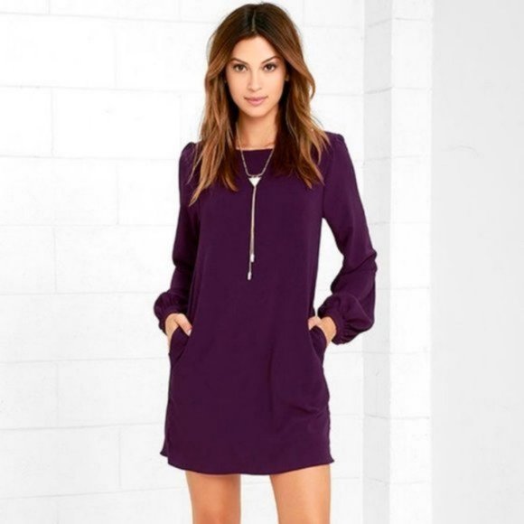 Lulus Dresses & Skirts - Lulus Perfect Situation Purple Shift Dress